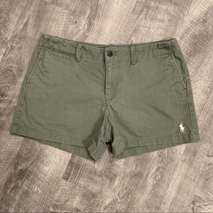 Ralph Lauren Sport Olive Green Shorts